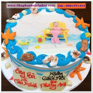 Bánh Sinh Nhật In Hình Ảnh - H135